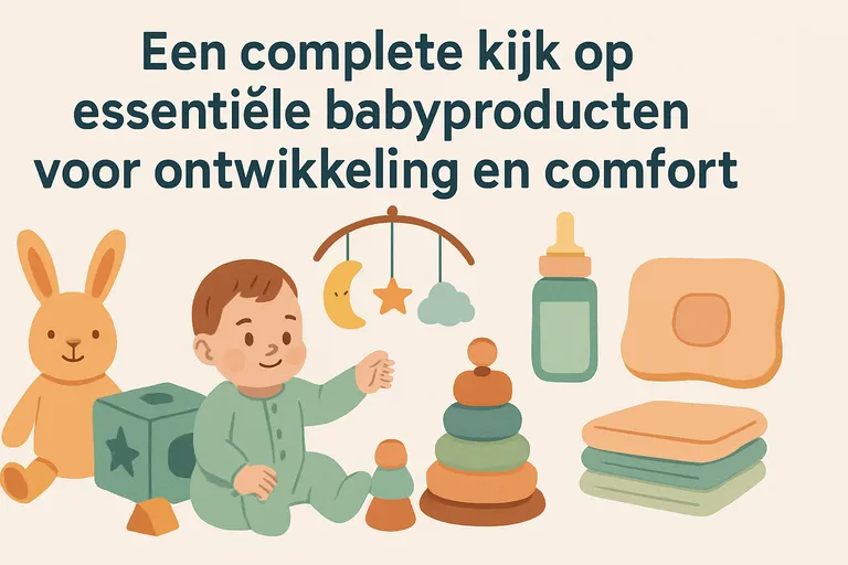 Een complete kijk op essentiële babyproducten voor ontwikkeling en comfort